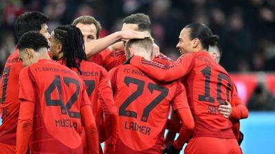 Harry Kane - Bayer Leverkusen - Konrad Laimer - Leaders Bayern ease past Werder 3-0 for seventh straight league win - channelnewsasia.com - Germany