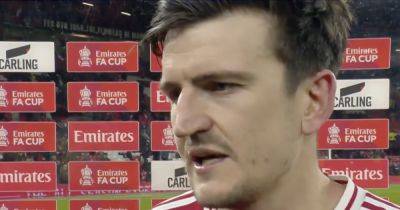 Harry Maguire reveals Manchester United dressing room reaction to half-time change vs Leicester City
