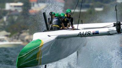 Sailing-Smooth-starting Australia dominate SailGP day one in Sydney - channelnewsasia.com - Britain - France - Switzerland - Usa - Australia - New Zealand