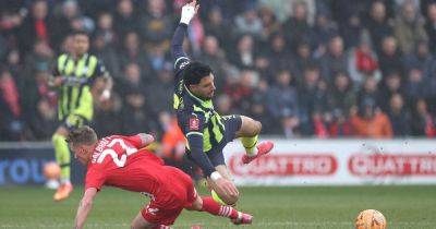 Why Leyton Orient player wasn't sent off vs Man City for Omar Marmoush tackle as rule explained