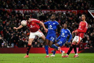 Maguire strikes late as Man Utd beat Leicester in FA Cup