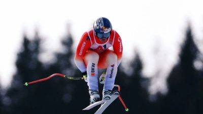 Alpine skiing-Swiss Von Allmen wins men's downhill gold