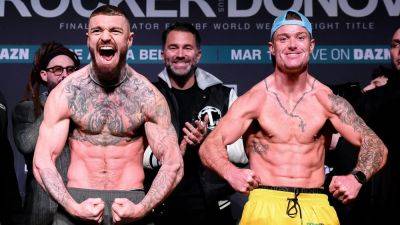 Eddie Hearn - Katie Taylor - Carl Frampton - Lewis Crocker and Paddy Donovan primed for brutal Belfast world title eliminator - rte.ie - Ireland - state Oregon