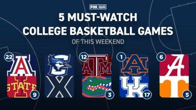College basketball weekend preview: Top five games to watch Saturday - foxnews.com