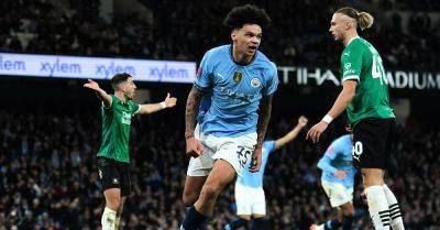 Kevin De-Bruyne - Etihad Stadium - Nico Oreilly - Nico O’Reilly the unlikely hero as Man City avoid FA Cup shock against Plymouth - breakingnews.ie