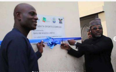 Axxela hands over refurbished Elegbata complex to Lagos Sports Commission