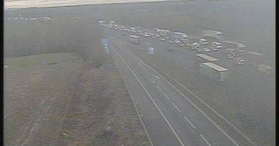 M6 delays after traffic stopped following crash and broken down van - manchestereveningnews.co.uk - county Cheshire