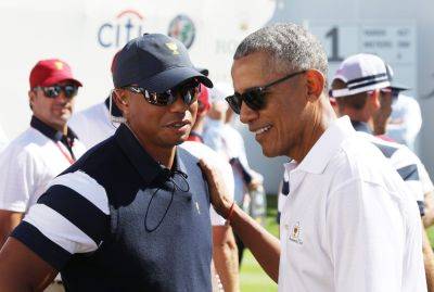 Will Smith - Venus Williams - Rob Carr - Barack Obama - Richard - Michelle Obama - Obamas' production company exploring Tiger Woods biopic: report - foxnews.com - county King - county Williams - Jersey