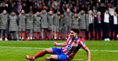 Julian Alvarez - Atletico Madrid - UEFA planning talks on penalty rules after Julian Alvarez controversy - breakingnews.ie