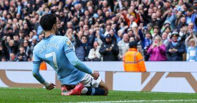 Man City player ratings vs Brighton with six 5/10s but Omar Marmoush bright