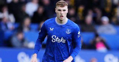 Late header from Irish defender Jake O’Brien earns Everton a draw at home to West Ham