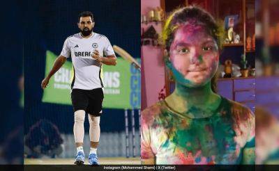 After Calling Mohammed Shami 'Sinner', Cleric Criticises India Star's Daughter For Playing Holi