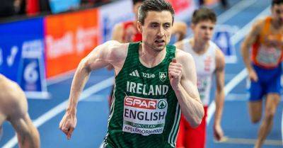 Mark English among Irish athletes ruled out of World Indoor Championships in China