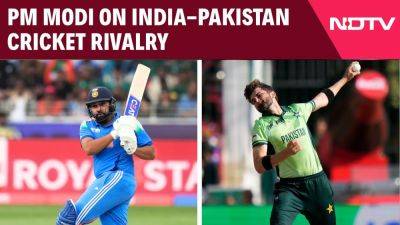 PM Modi's Champions Trophy Reminder On India-Pak Cricket Rivalry