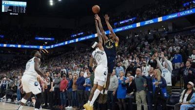 Obi Toppin hits wild 3 in OT as depleted Pacers top Wolves - ESPN