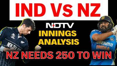 New Zealand Needs 250 Runs To Win Against India In ICC Champions Trophy 2025