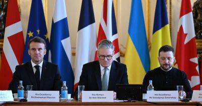 Olaf Scholz - Emmanuel Macron - Donald Trump - Justin Trudeau - Volodymyr Zelensky - Keir Starmer - Peace - Sir Keir Starmer press conference LIVE updates after Ukraine crisis talks - manchestereveningnews.co.uk - Britain - Russia - France - Ukraine - Germany - Usa - state Indiana