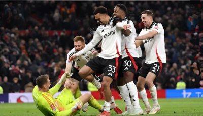 Christian Eriksen - Bruno Fernandes - Bernd Leno - Calvin Bassey - Ruben Amorim - Joshua Zirkzee - Rasmus Hojlund - Fulham knock holders Man United out of FA Cup - guardian.ng - Portugal