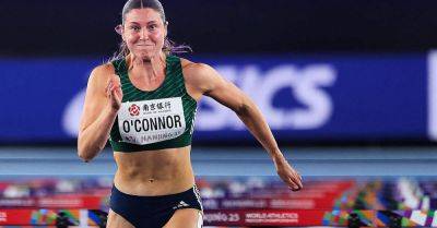 Kate O'Connor wins silver at World Indoor championships