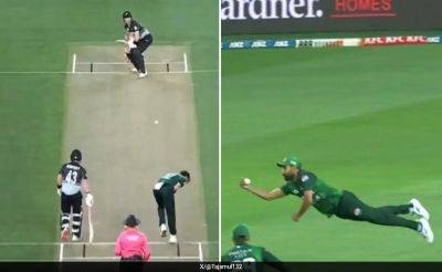 Shaheen Afridi - Shaheen Shah Afridi - Haris Rauf - Michael Bracewell - Finn Allen - Watch: Haris Rauf Takes Absolute Blinder In Field, Leaves Fans On Internet Speechless - sports.ndtv.com - New Zealand - Pakistan