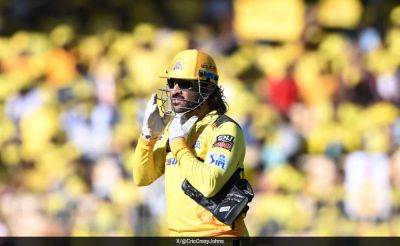 Sam Curran - "Sit There And Watch": MS Dhoni Practised Till Midnight Ahead Of Game vs MI; CSK Star In Awe Of Aura - sports.ndtv.com - India