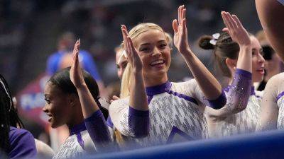 Olivia Dunne - Olivia Dunne celebrates LSU gymnastics' 2nd straight SEC title: 'Purple reign 4ever' - foxnews.com - Usa - Georgia - state Alabama - state Oklahoma
