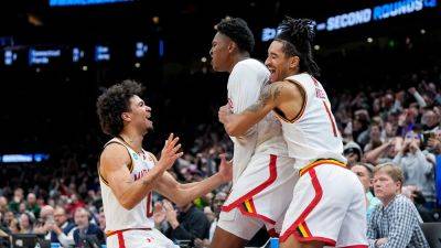 Maryland's Derik Queen buries Colorado State with buzzer-beater to advance to Sweet 16 - foxnews.com - state Colorado - county Johnson - state Maryland
