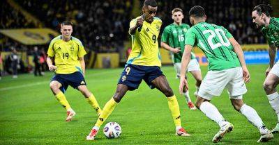 Alexander Isak stars as ruthless Sweden end Northern Ireland’s unbeaten run