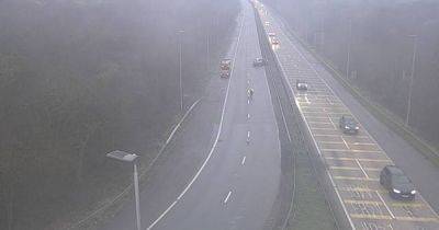 Live updates after crash shut one lane on M4 near Pont Abraham roundabout