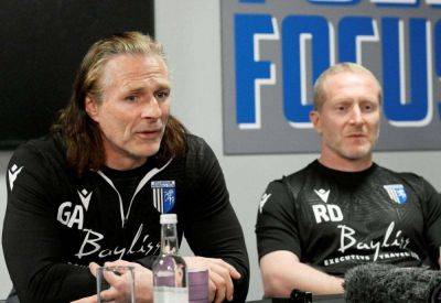 Gareth Ainsworth - Neil Harris - Mark Bonner - Luke Cawdell - Stephen Clemence - Medway Sport - Gillingham manager Gareth Ainsworth on a two-year plan at Priestfield and leaving League 1 Shrewsbury Town - kentonline.co.uk