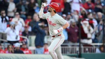 Bryce Harper's HR silences boos in Phillies' win over Nationals - ESPN