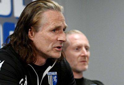 Manager Gareth Ainsworth prepares for Gillingham’s game at Harrogate Town on Saturday before a midweek home fixture with Colchester United and two away matches at Salford and Chesterfield after that
