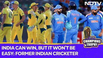 Former Indian Cricketer Anticipates India's Victory, But Warns It Won't Be Easy