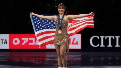 Alysa Liu becomes first American woman to win figure skating world championship in 19 years