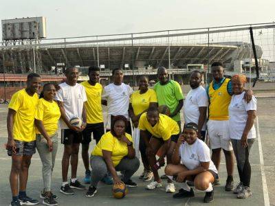 Team Yellow Wins Rotary Sports Festival volleyball tournament
