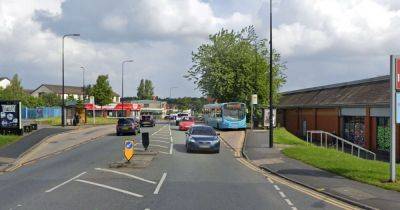 LIVE: Streets gridlocked as major road closed after 'digger hits Post Office' - latest updates - manchestereveningnews.co.uk - county Lane