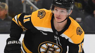 Oilers get forward Trent Frederic in trade with Bruins - ESPN