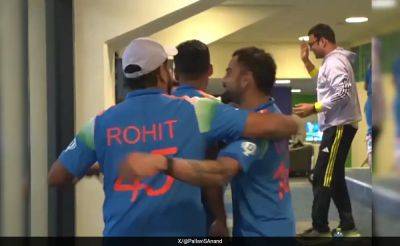 Watch: Virat Kohli, Rohit Sharma Dressing Room Moment As India Enter Champions Trophy Final