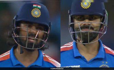 "Main Maar Raha Tha Naa," Upset KL Rahul As Virat Kohli Misses Out On 52nd ODI Ton