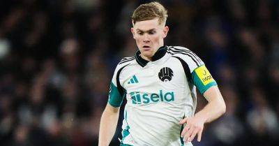 Major injury blow for Newcastle and England with Lewis Hall out for season