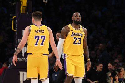 Kevin Durant - Michael Jordan - Lebron James - Luka Doncic - Karl Malone - LeBron breaks 50,000 scoring barrier, Curry sparks Warriors - guardian.ng - Los Angeles - Jordan