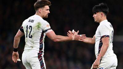 Marcus Smith - Elliot Daly - Henry Slade - Jamie George - England Rugby - Steve Borthwick - Ollie Lawrence - England drop Marcus Smith and Henry Slade for Italy clash - rte.ie - France - Italy - Scotland - Ireland