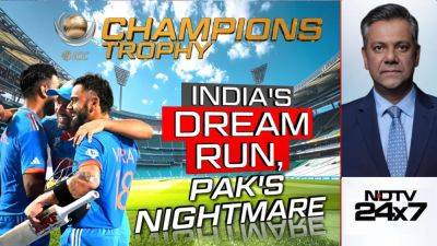 ICC Champions Trophy 2025 | India's Dream Run, Pak's Nightmare