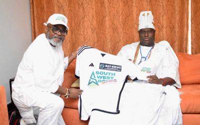 Ooni of Ife, Osoba canvass support for South-West Games