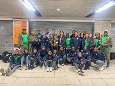Cameroon icon, Eto’o, boosts Flamingoes on arrival in South Africa