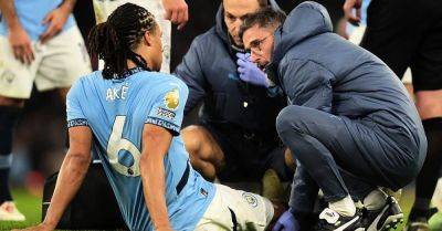 Manchester City defender Nathan Ake out for up to 11 weeks after foot surgery