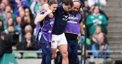 Fabien Galthie furious over Antoine Dupont injury as France demolish Ireland