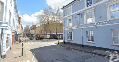 Live updates as fire sees police close several roads in Newport city centre