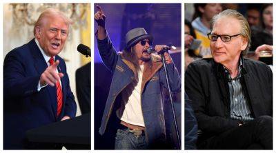 Donald Trump, Kid Rock And Bill Maher Will Have Dinner This Month At The White House Thanks To Kid Rock