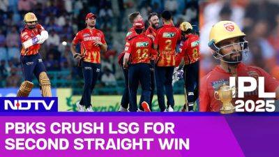 Shreyas Iyer - Rishabh Pant - PBKS Vs LSG | Rs 26.75 Crore Shreyas Slams 50, Takes PBKS To Back-To-Back Wins - sports.ndtv.com